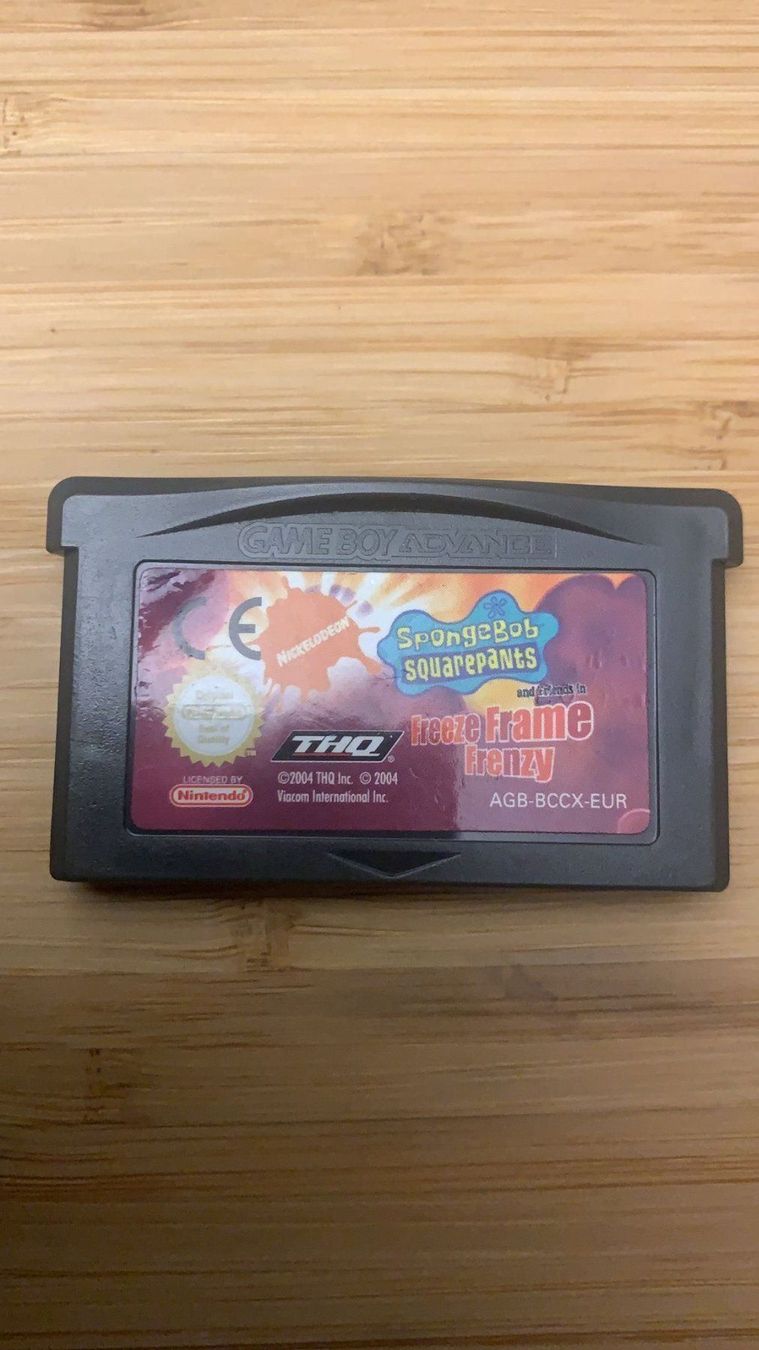 Spiele: Spongebob für GBA – Gebraucht aus Gebenstorf von RetroFuture