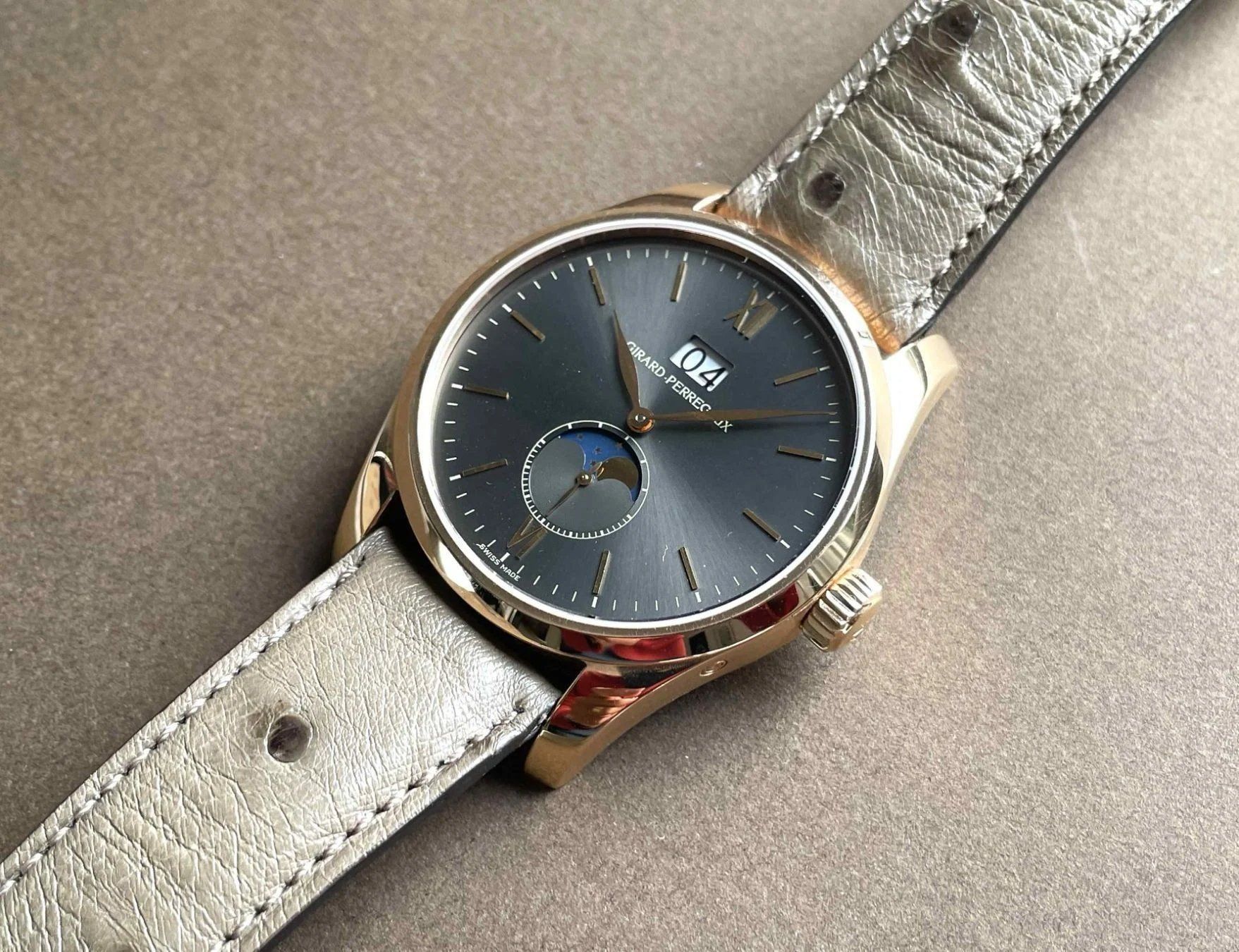 Girard-Perregaux Orologi: Girard Perregaux 1966 Large Date Moonphase - 18k Gold – Nuovo (secondo la descrizione) da Thalwil venduto da LeCh1ffre 1