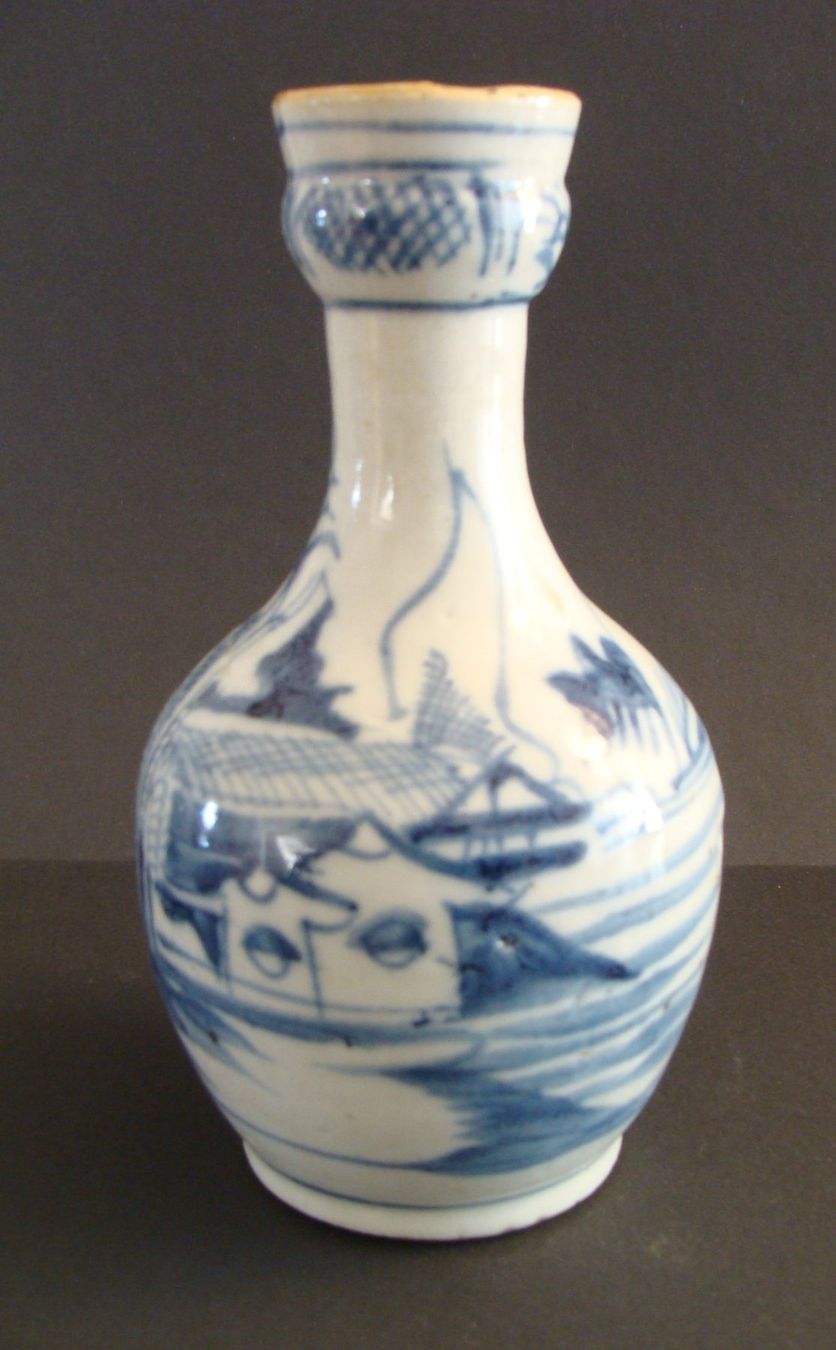 Vasi & Recipienti: BLAU & WEISS VASE CHINA 19 Jh. – Usato da Bern venduto da zilicchio