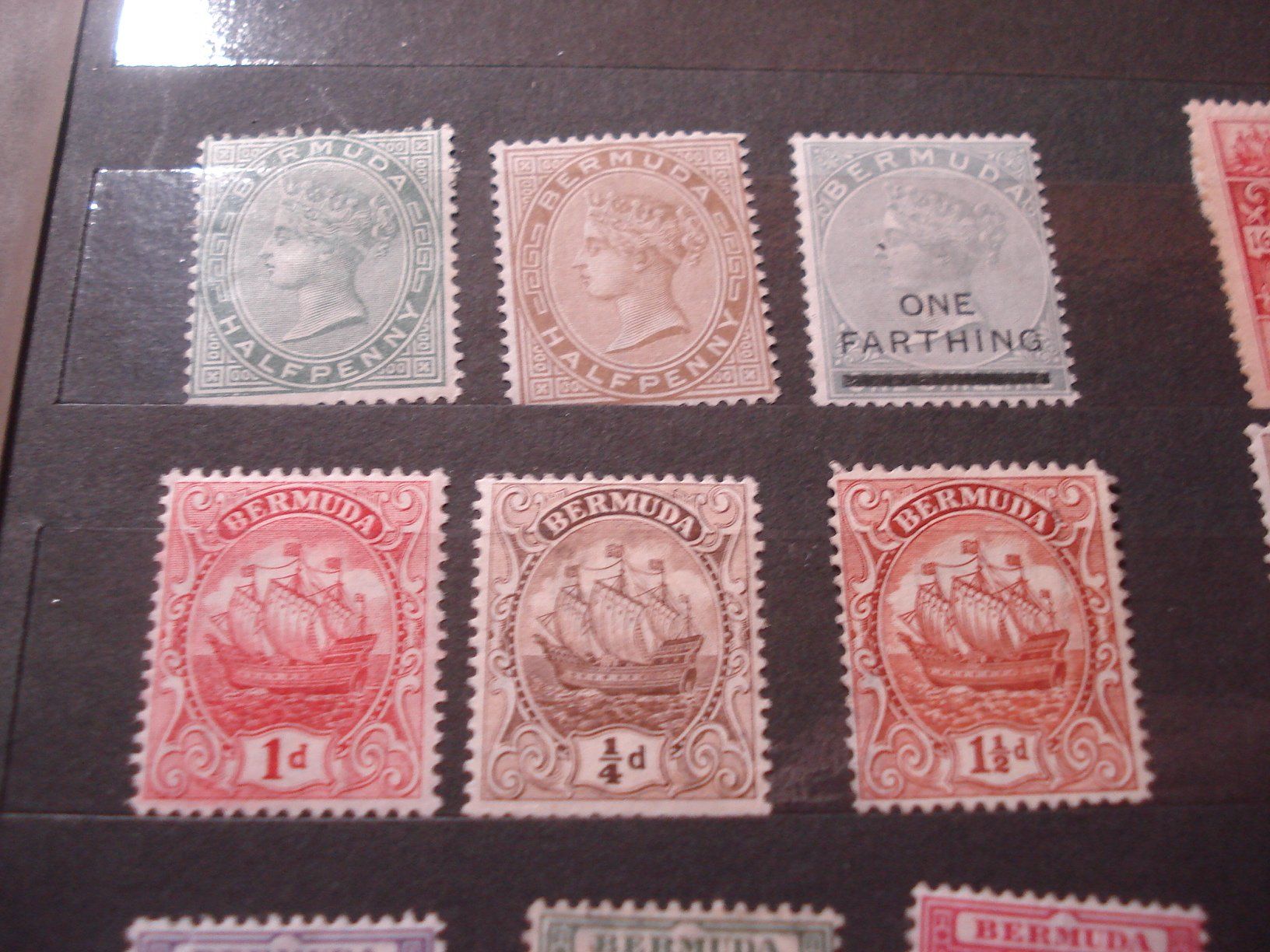 Tous les timbres: Lot alte Marken Bermuda* – D'occasion à Niederwil AG par morostahu 1