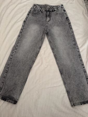 Damen Jeans 2er Set Schwarz und Grau