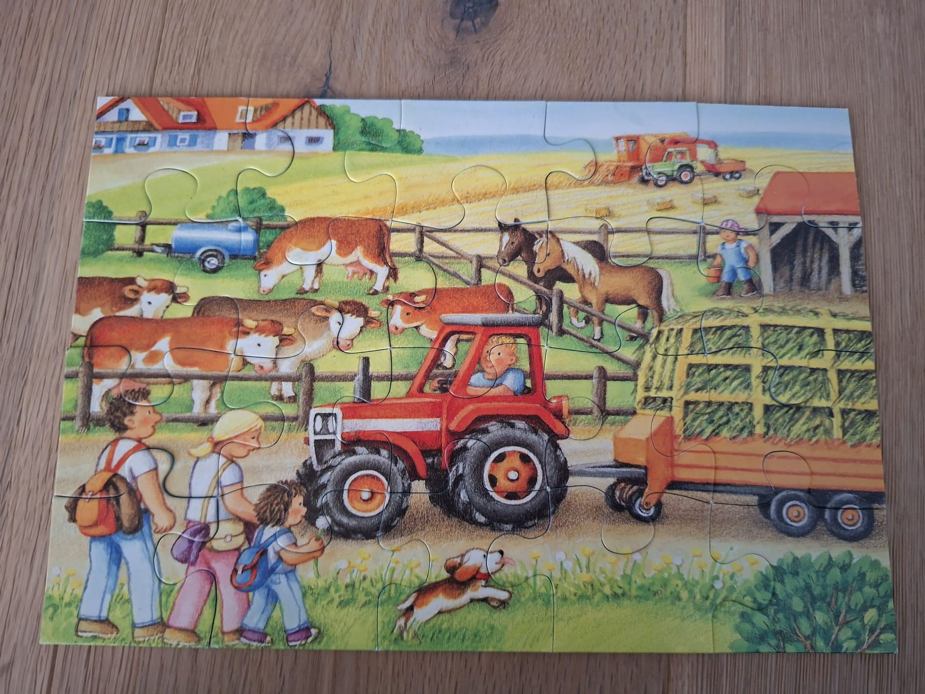 Ravensburger Puzzle: Bauernhof Puzzle 2×20 – Usato da Arch venduto da rukus01 3