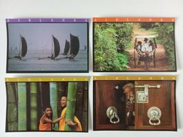 Aviatik Ansichtskarten-Set Air Lanka (4 Karten)
