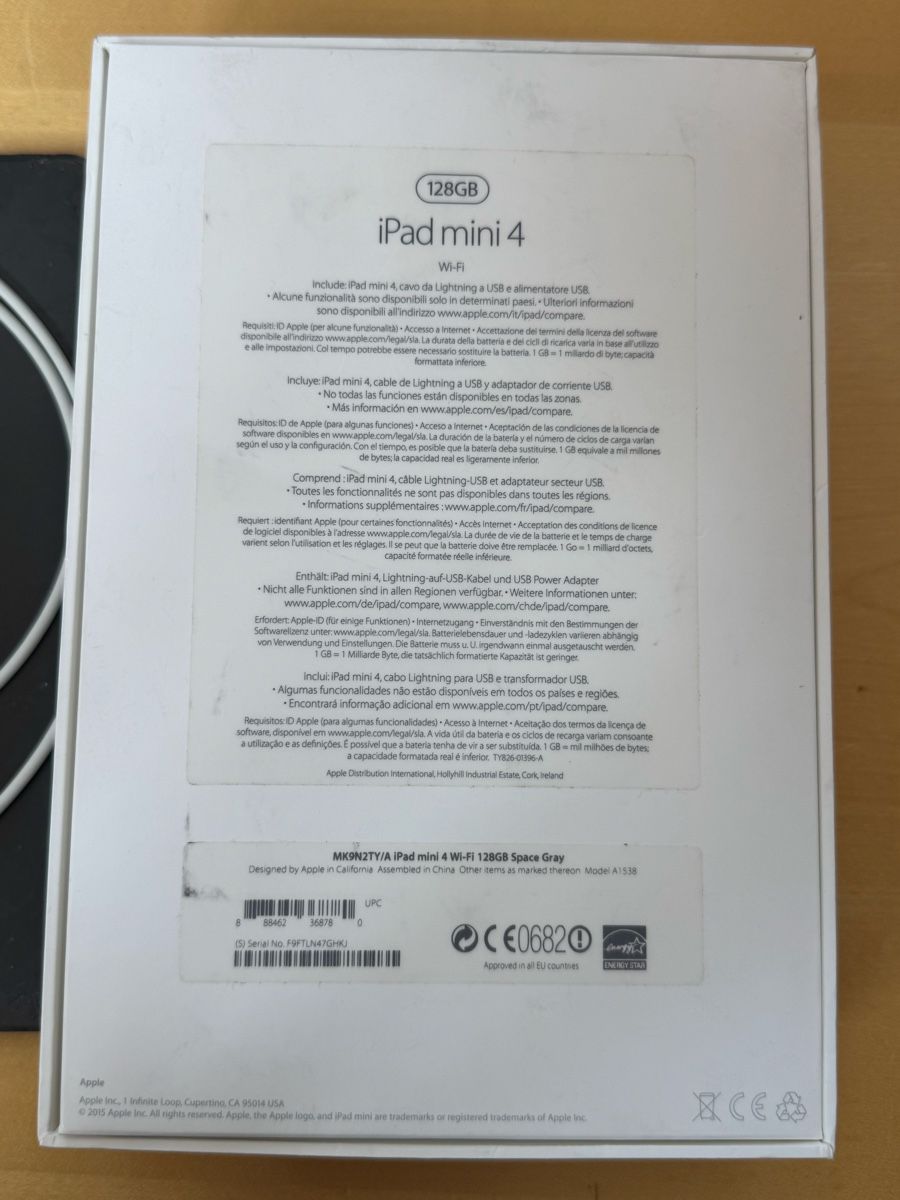 Apple Tablettes PC: Ipad Mini 4 128GB – D'occasion à Lugnorre par T-Net 4
