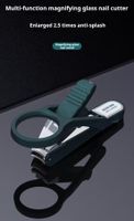 Nagelknipser mit integrierter Lupe
