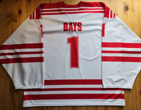 Lausanne HC Trikot #1 Bays Gr. GXL NLA LHC Eishockey