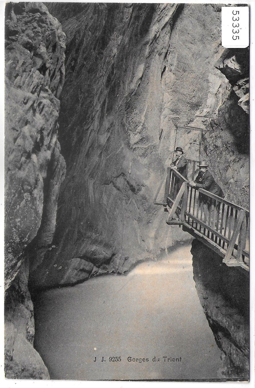 Cartes postales: Gorges du Trient - animee – D'occasion à Ettingen par Kartenplanet