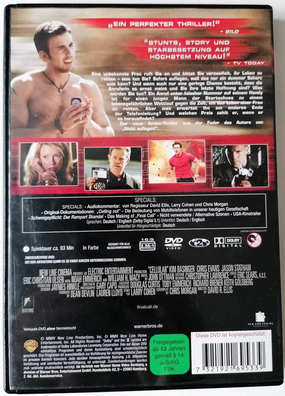 Alle DVDs: Final Call - DVD - Jason Statham - Kim Basinger - Thriller – Gebraucht aus Oberurnen von mackrokodile 1