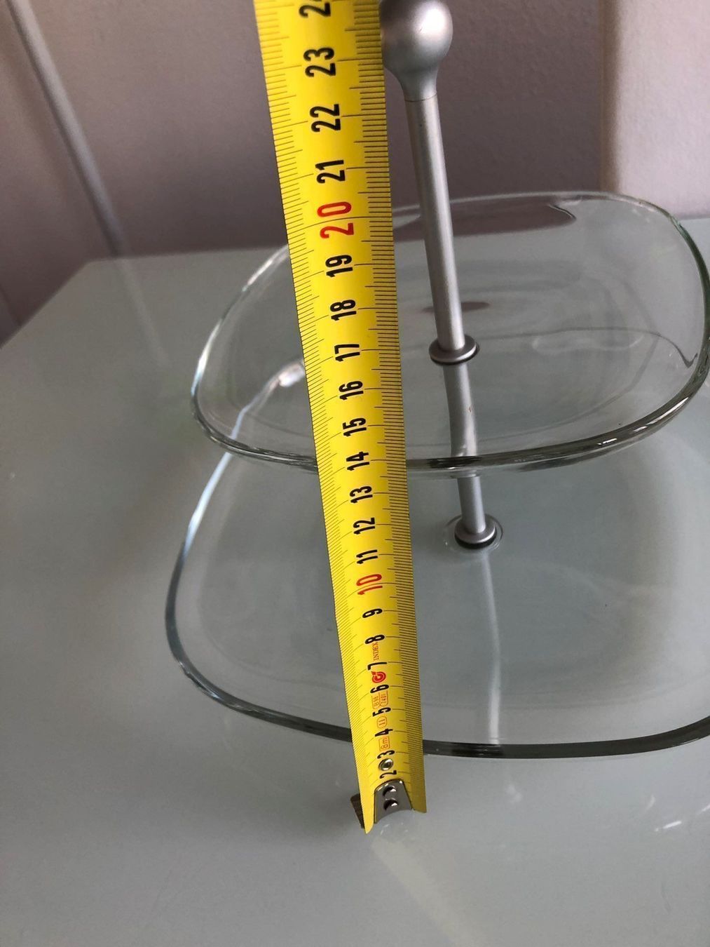 Piatti di portata: Servierplatte 2-stöckige Etagere   Glas – Nuovo (secondo la descrizione) da Adliswil venduto da Jessik0 3