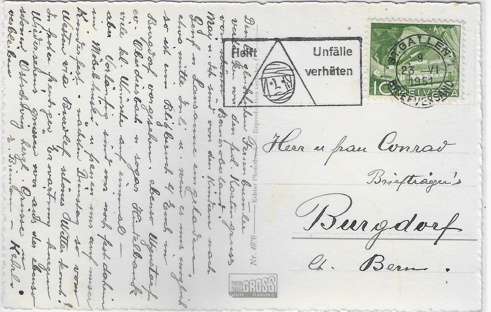 Cartoline postali: Ziegenherde Chevres beim Ziegenmelken – Usato da Ettingen venduto da Kartenplanet 1