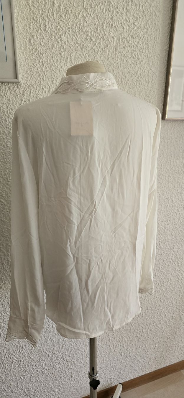 Camicette: Chemise blanche col brodé taille L neuve – Nuovo (secondo la descrizione) da Martigny venduto da pivert03 2