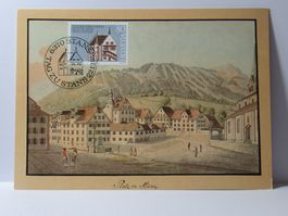 Bildpostkarte , Das Stanser Verkommnis von 1481