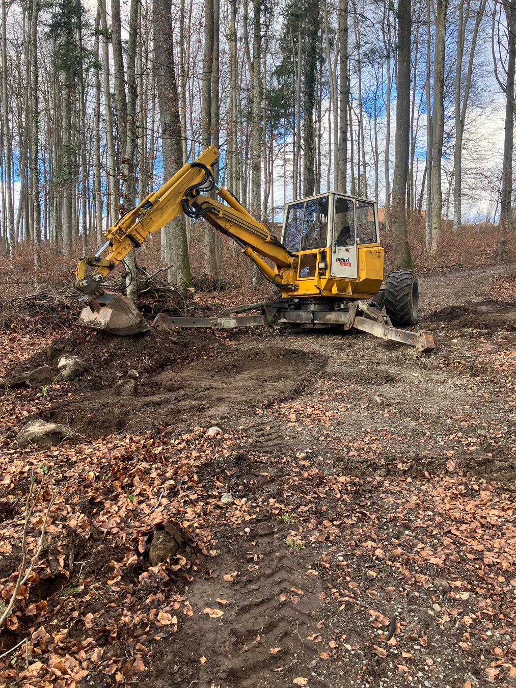 Menzi Muck Bagger: Menzi Muck 6000 – Gebraucht aus Hindelbank von Siwobe