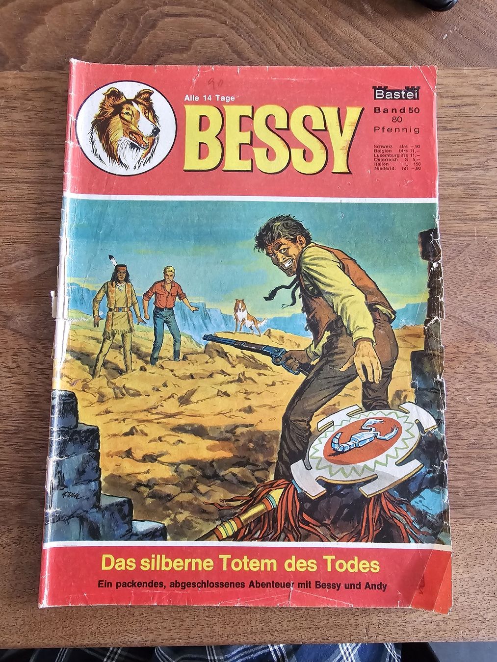 Bessy Comic Band 50 - Das silberne Totem des Todes - ab 1 Fr (Gebraucht ...