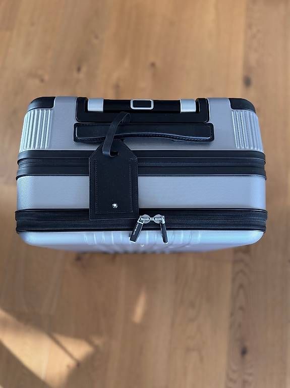 Montblanc Valigie: Montblanc Kabinentrolley | Vordertasche | Silber – Usato da Eich venduto da James.P 2