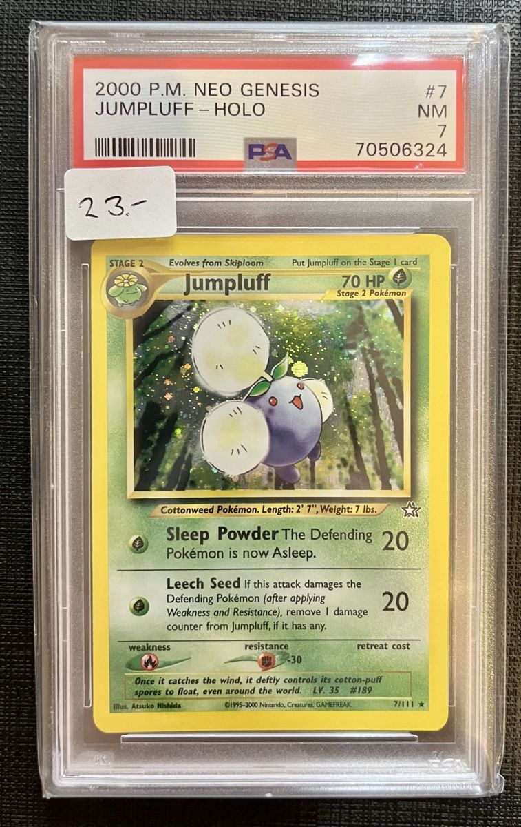 Pokémon Sammelbilder & Trading cards: PSA 7 Jumpluff Holo Neo Genesis - Englisch – Neu (gemäss Beschreibung) aus Abtwil SG von Doemiyoo