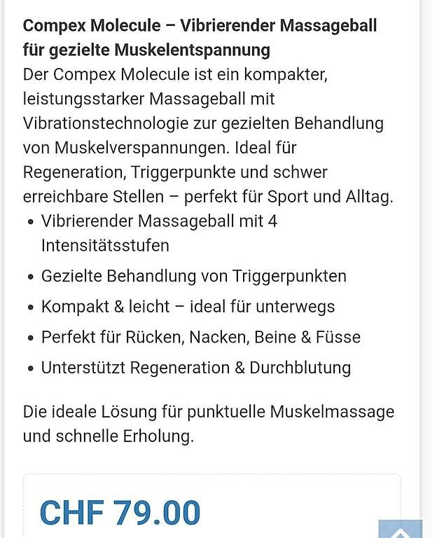 Appareils de massage: Massageball – D'occasion à Pfäffikon SZ par Milu88 3