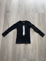 Schwarzes Langarmshirt, Grösse 98/104, neu mit Etikett