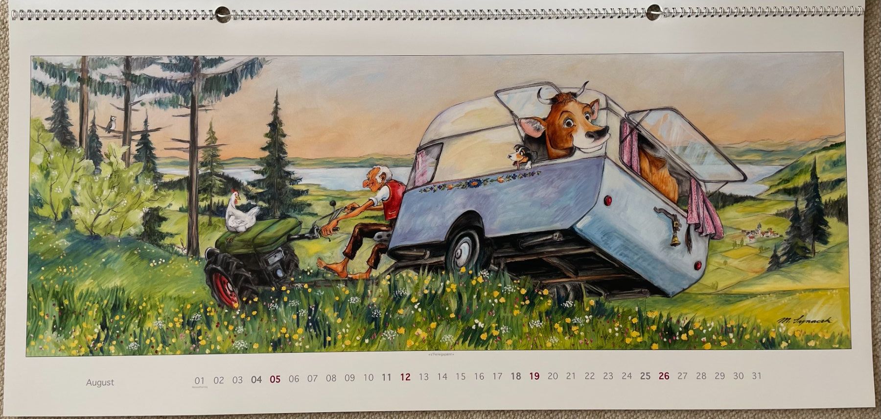 Calendari: Synacek Kalender – Usato da Rümlang venduto da Boehneli7 8