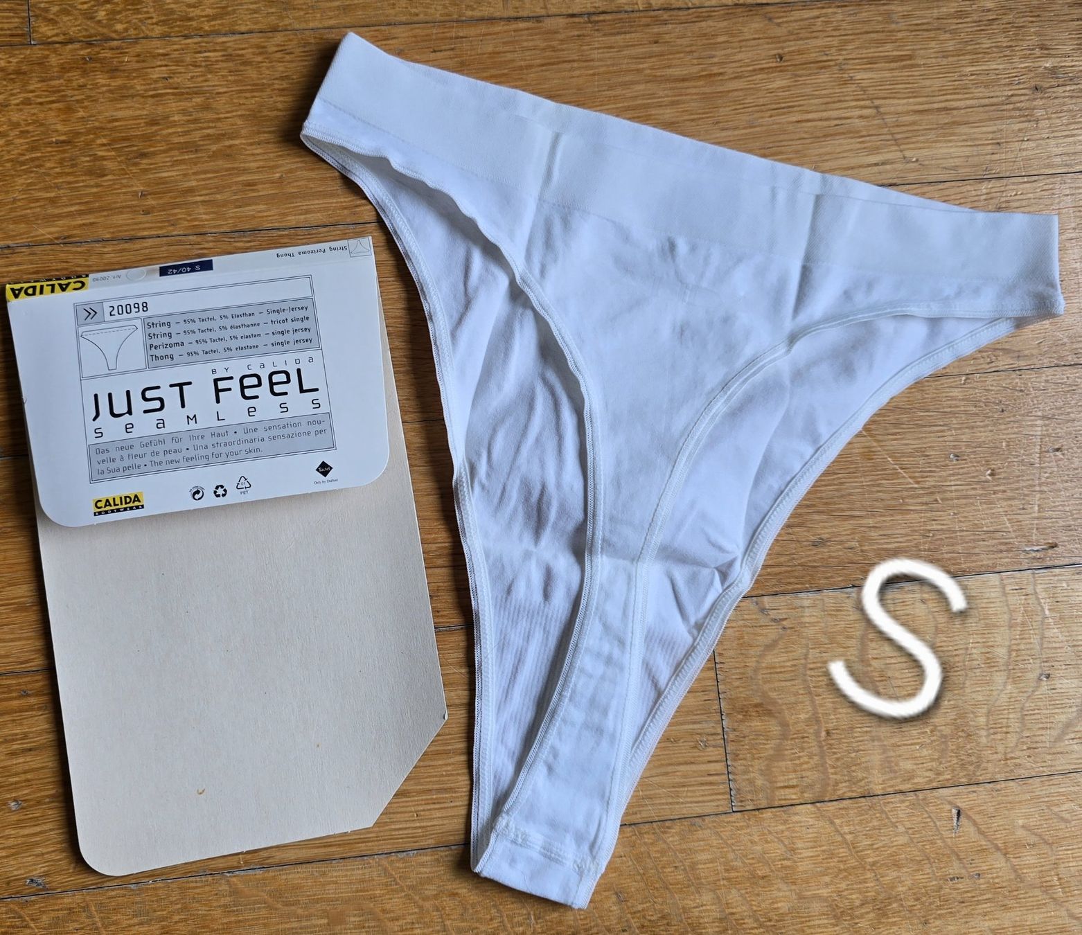 Calida Altra biancheria intima: Calida String Neu, Weiss, Gr S – Nuovo e nell'imballaggio originale da Meggen venduto da everydaysale 1