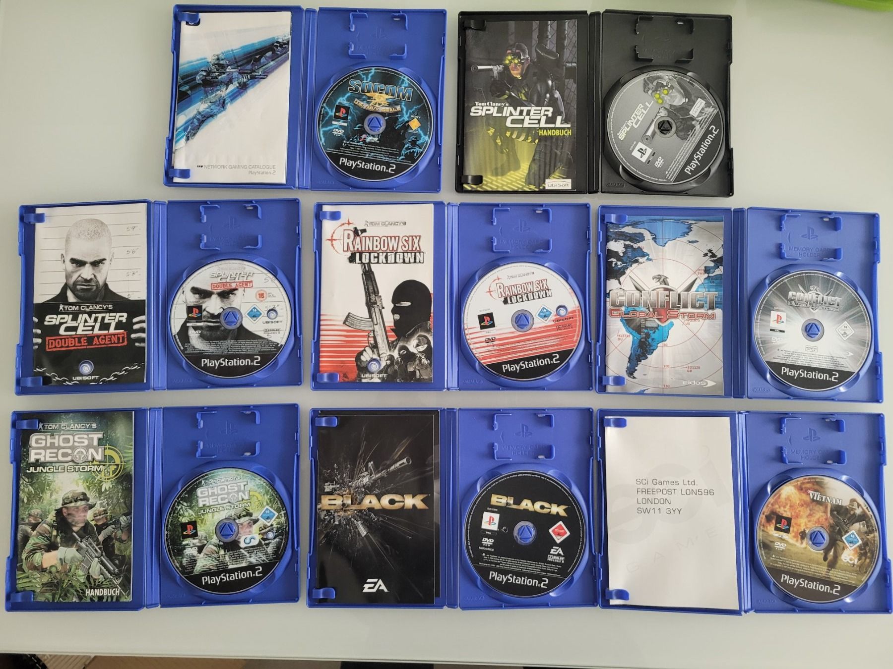Spiele: 8x Playstation 2 Games (PAL) – Gebraucht aus Uezwil von -Retrogames- 1