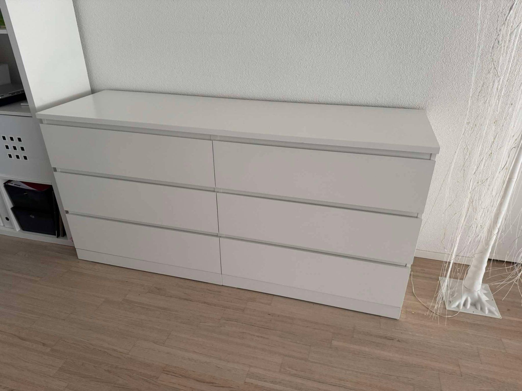 Ikea Cassettiere: IKEA Malm Weiss Kommode 6 Schubladen – Usato da Dietikon venduto da orestisvaresis