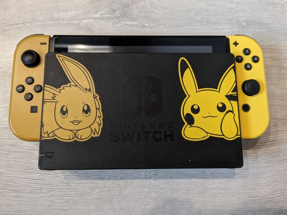 Nintendo Switch Pokemon, Edition Speciale Pikachu et Evoli Kaufen auf