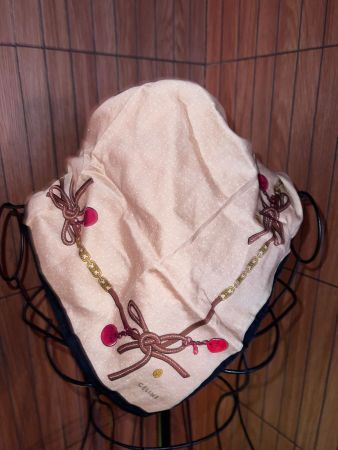 Céline Paris Vintage Tuch mit Schleifenmotiv