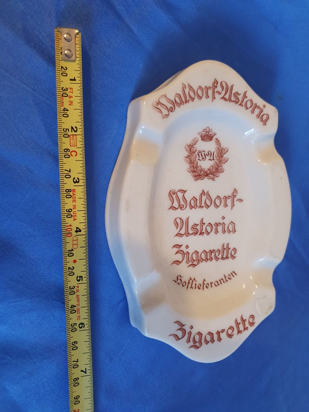 Aschenbecher: Waldorf Astoria Zigarette Werbung Aschenbecher Alt – Gebraucht aus Russikon von eunicetungol 3