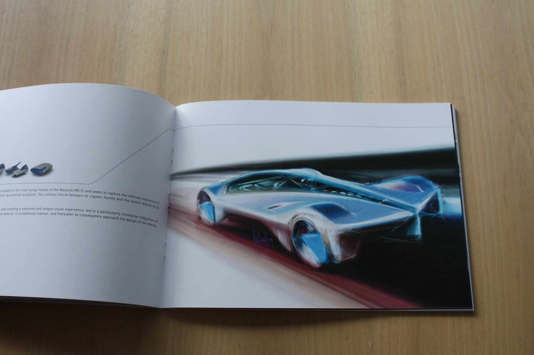 Maserati Documenti: Pininfarina Maserati Birdcage  Studie Modell Pressemappe/CD – Usato da Wikon venduto da erwin400 2
