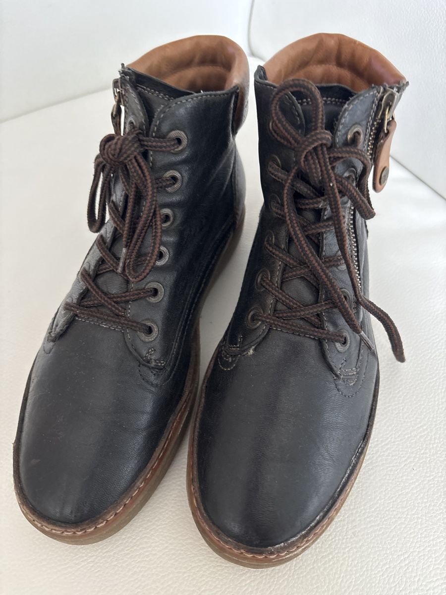 Paul Green Scarpe da donna: Schwarze Paul Green Winter Boots,  gr.5 – Usato da langenthal venduto da rundholz7 1