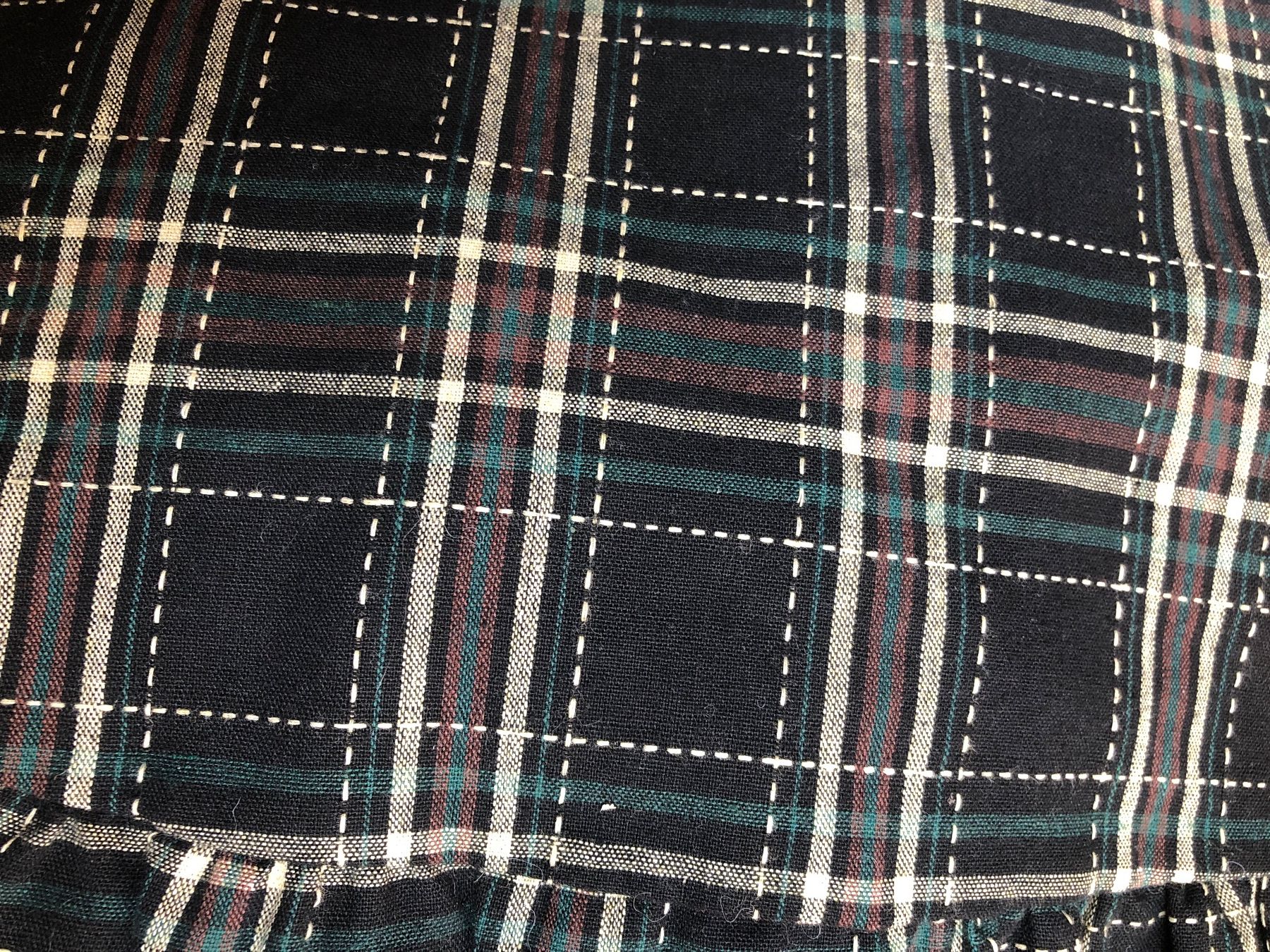 Kleider: Robe courte à carreaux vert et beige taille S – Gebraucht aus St-Aubin FR von Tiweety 4