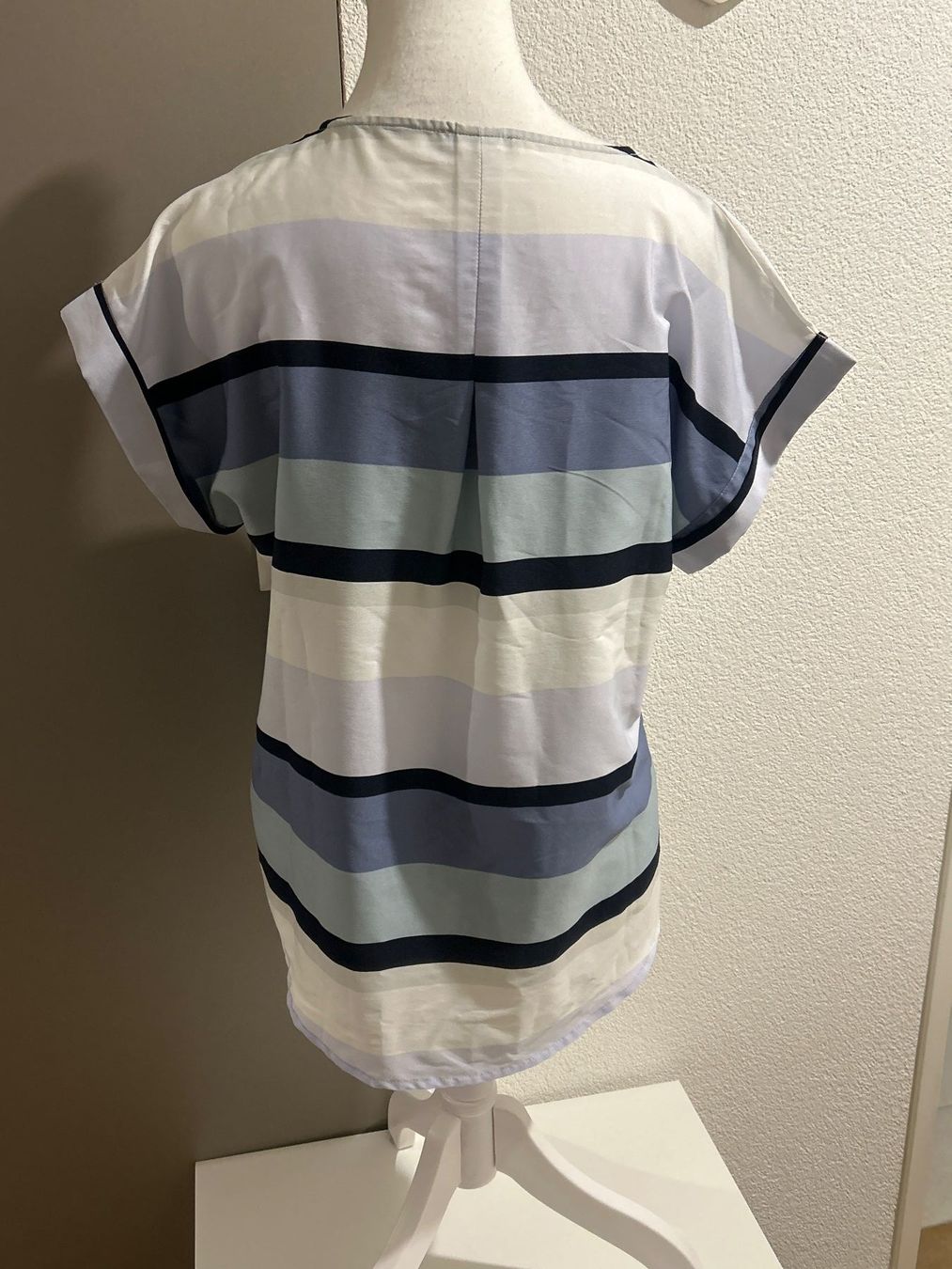 T-shirt: Shirt weiss  gestreift von MONTEGO Gr. 36 – Usato da Brunnen venduto da Nala2929 3