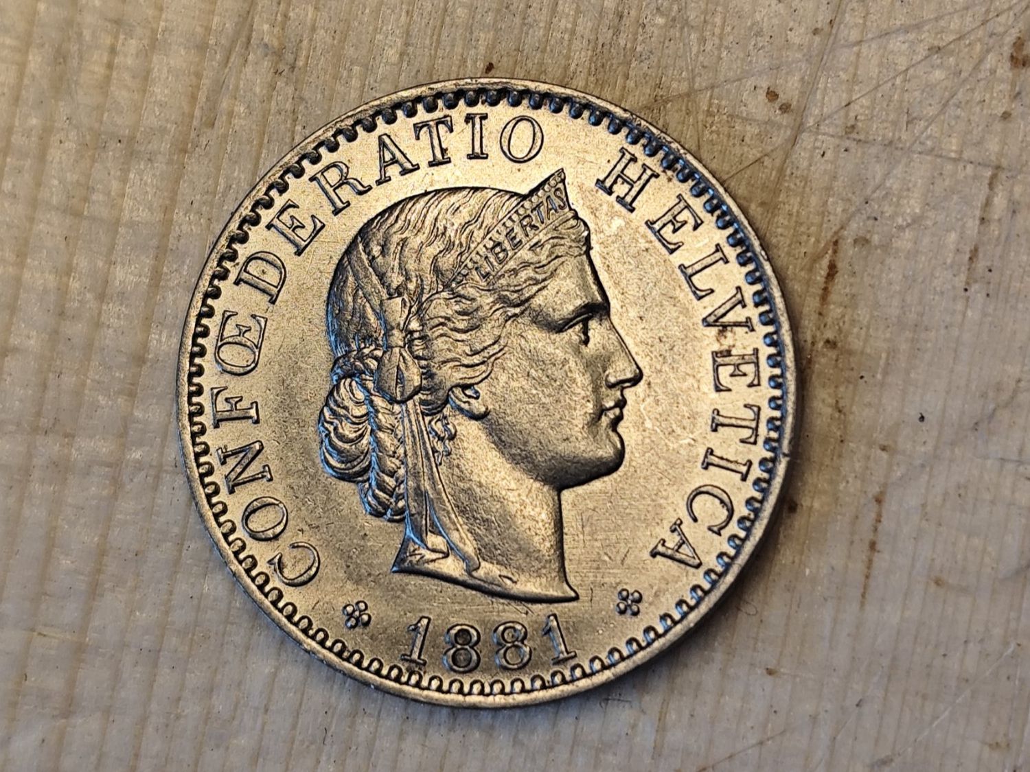 Tutti le monete: ==> 20 Rp 1881 vz <== – Usato da Bern venduto da b.man_is_back 4
