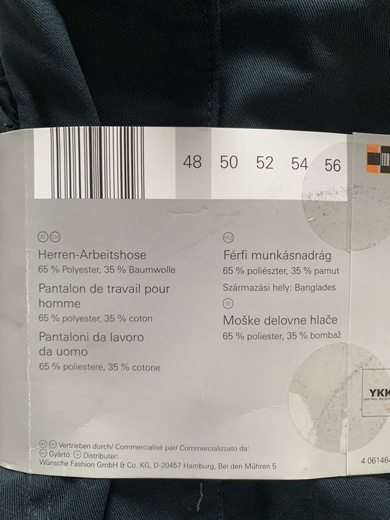 2 Herren Arbeitshosen King Craft (Aldi) Kaufen auf Ricardo