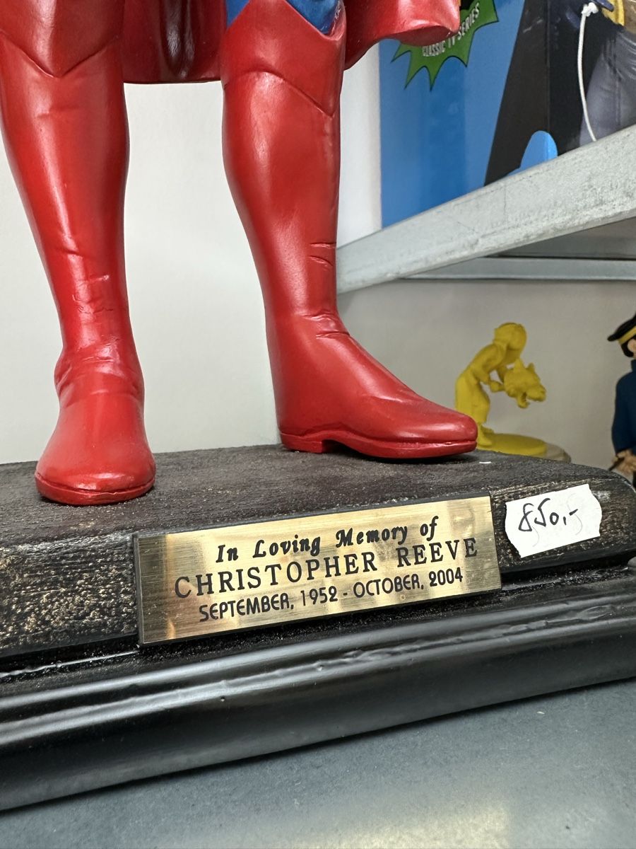 Statuette: Seltene Statue Superman Christopher Reeves not Sideshow – Usato da Schlieren venduto da Moviepropde 3