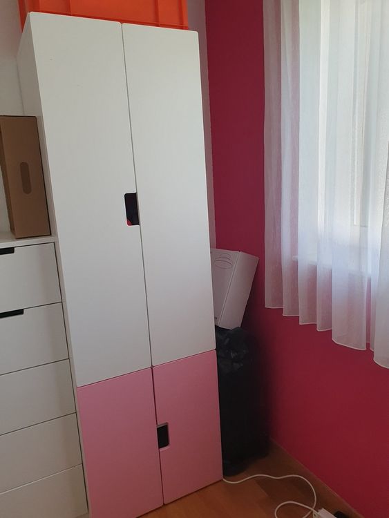 Ikea Armoire Blanc / Rose Kaufen auf Ricardo