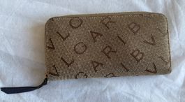 Porte monnaie Bulgari en toile