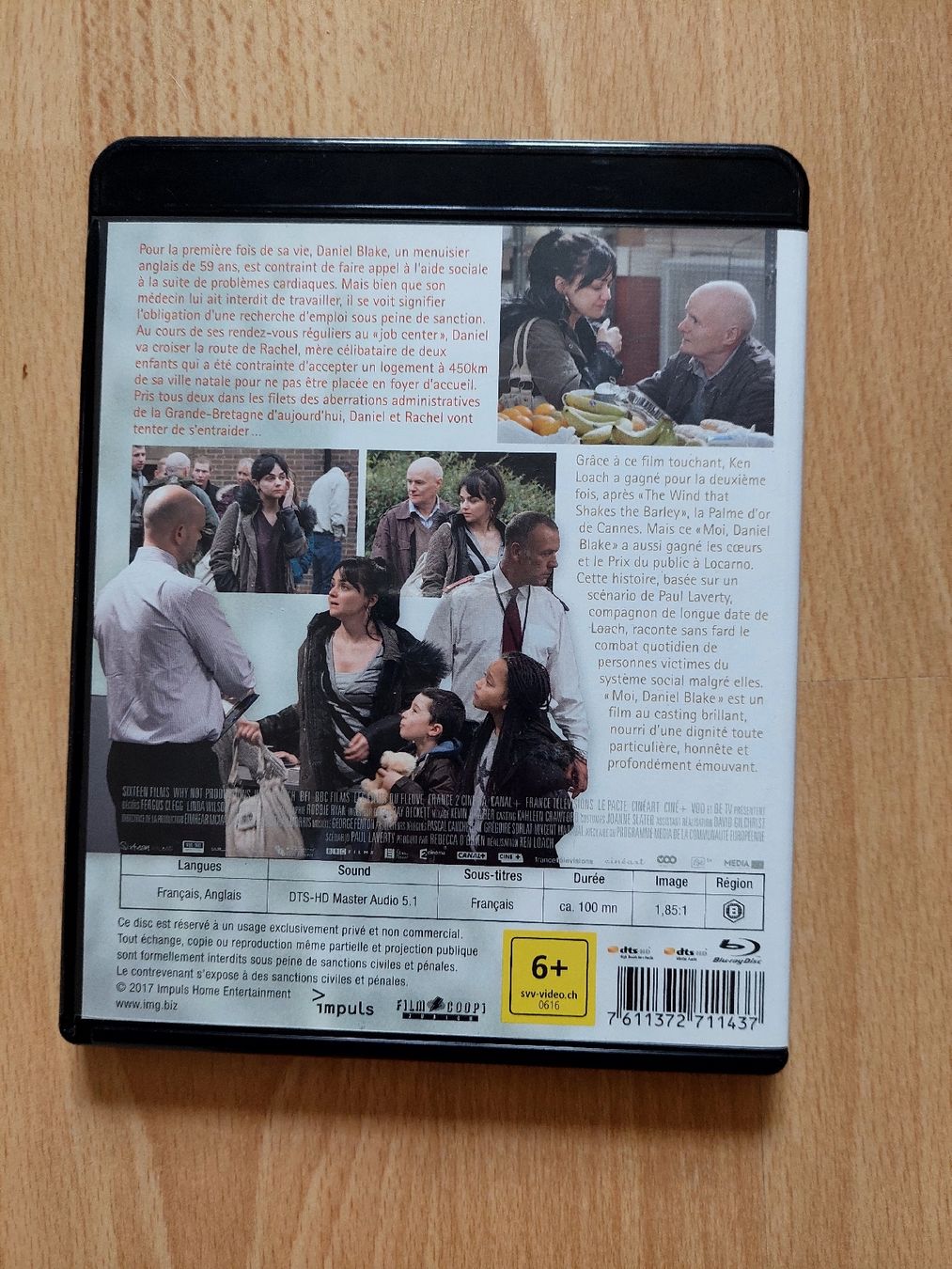 Alle DVDs: moi, Daniel Blake bluray – Gebraucht aus Biel/Bienne von Totalkelly 1