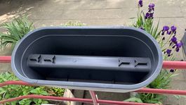 E&K Geländer-Blumenkasten Anthrazit neuwertig