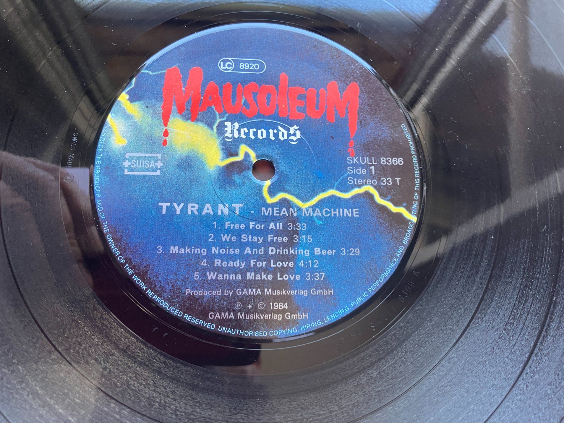 Dischi in vinile: Tyrant – Usato da Aarwangen venduto da Jukebox3 6