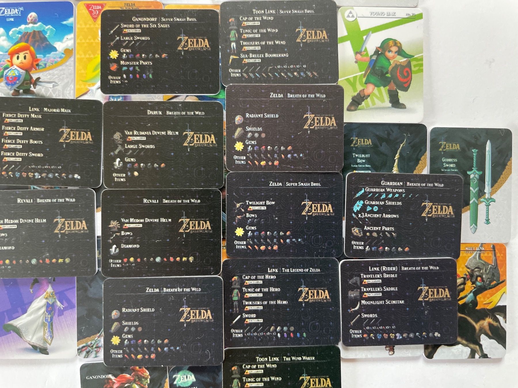 Spiele: Zelda Amiibo NFC mini cards 40 Stück – Neu (gemäss Beschreibung) aus Leissigen von  1