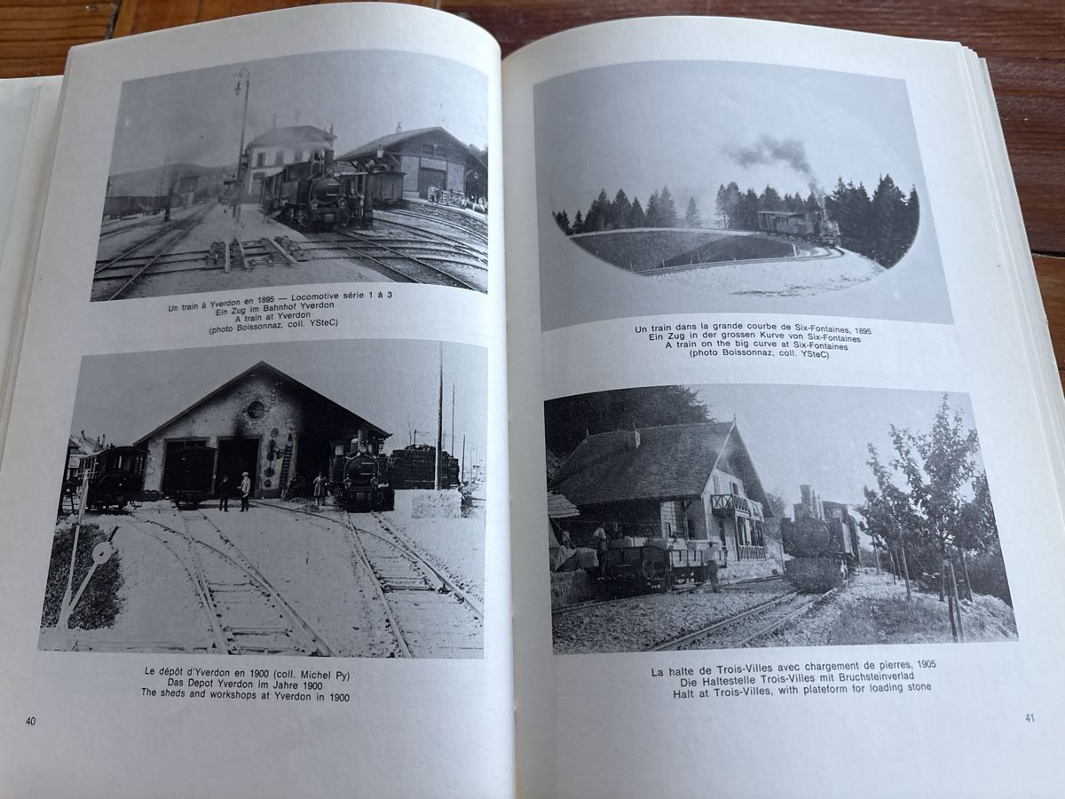 Bücher: Le chemin de fer Yverdon - Ste Croix – Gebraucht aus Troistorrents von Patalax 1