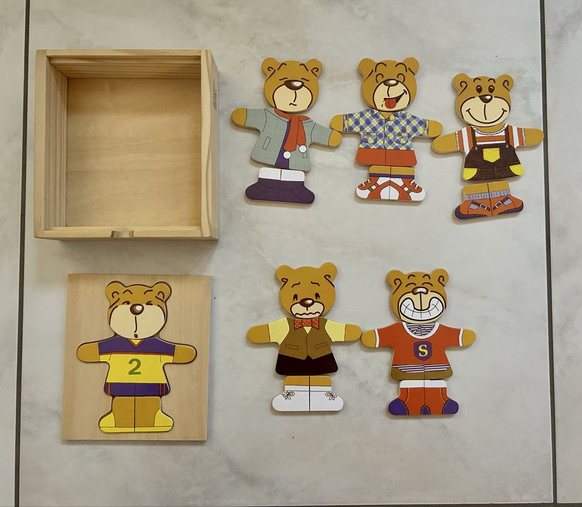 Eichhorn Puzzles: Eichhorn Puzzle Holz - Bären – Gebraucht aus Rüti ZH von JB_8630 1