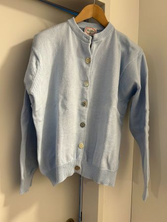 Elegante Original "Oliver Grant" Pullover blau Grösse 46