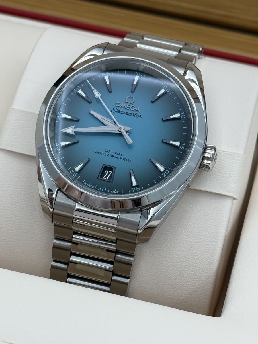 Omega Orologi: Omega Seamaster Aqua Terra Blue – Usato da Zürich venduto da watchdealer-24