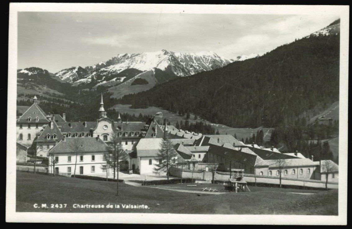 Cartoline postali: AK Chartreuse de la Valsainte – Usato da Zürich venduto da Tolima194