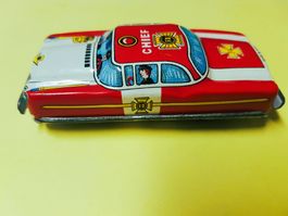 Nomura TN, 6544, voiture pompier, en tôle vintage, Japon