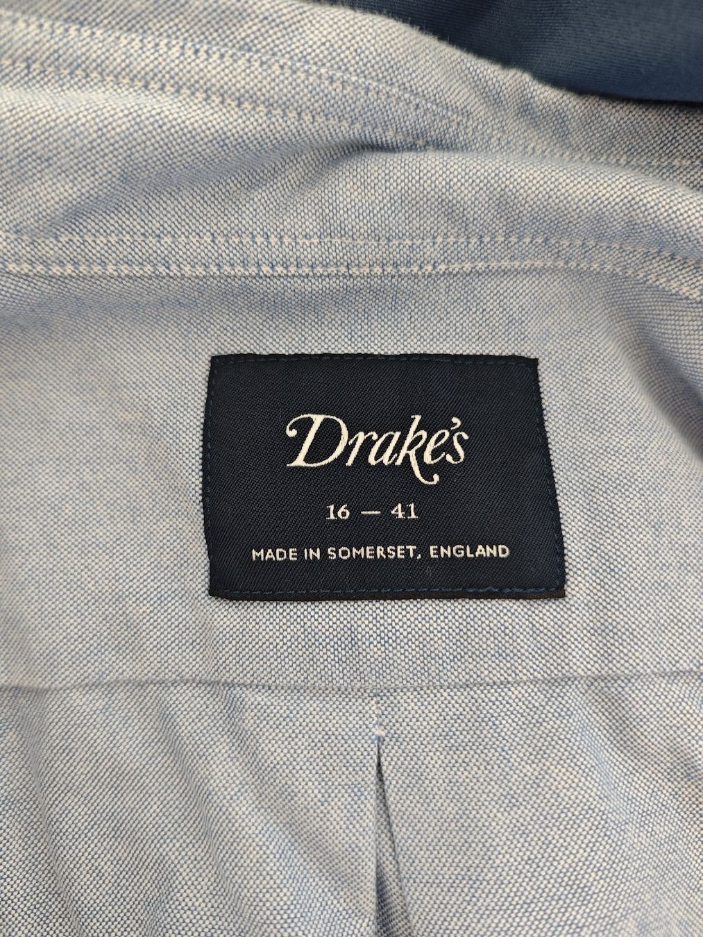 Camicie: 2 mal Oxford Button Down Hemden Drake's London L – Usato da Uster venduto da tokyo__ 3