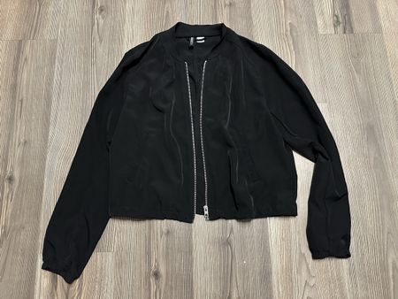 leichte Jacke H&M, Grösse 42 / M schwarz